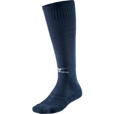 Calcetines Mizuno Comf Volleyball Long Hombre - Azul Marino / Blancos - Chile M095JKODRQ